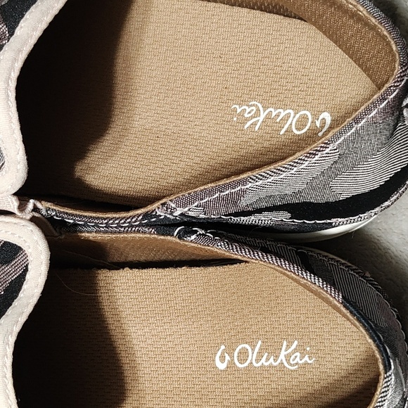 Olukai Pehuea Pa'i Womens Camo Slip-on Shoe Loafer - Picture 4 of 13